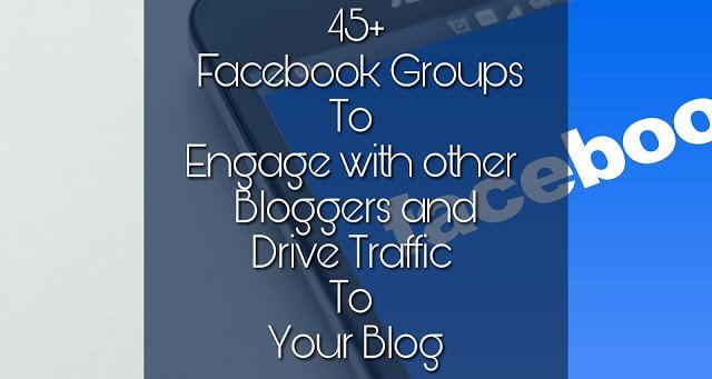 Facebook groups for Bloggers