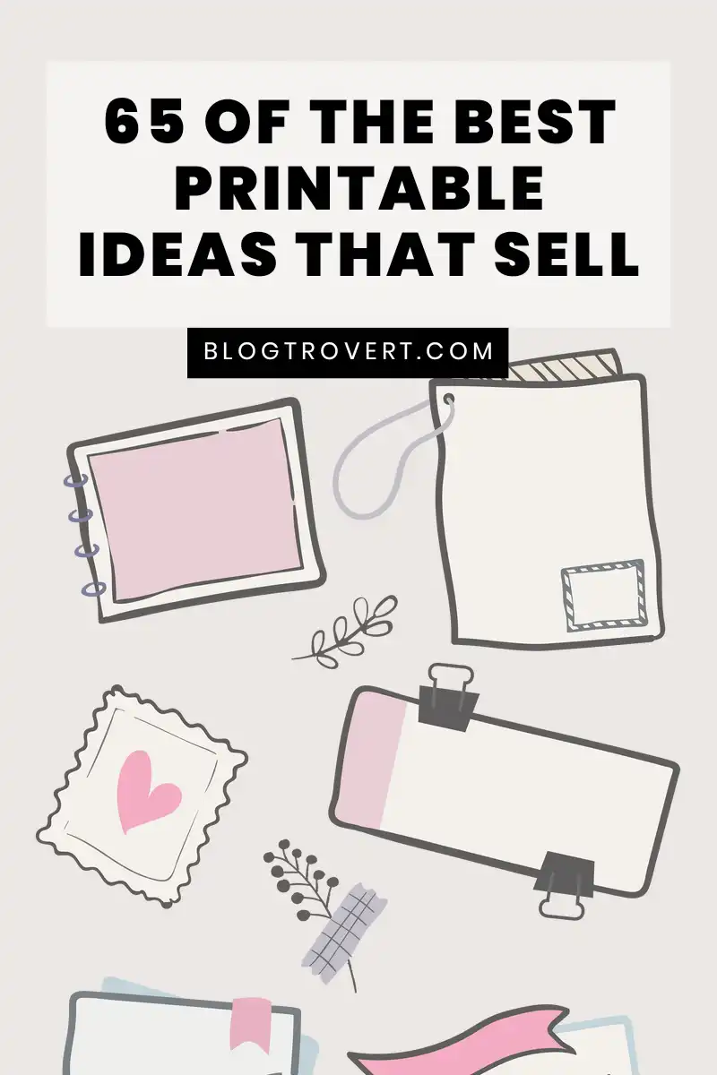 Best printable ideas to sell