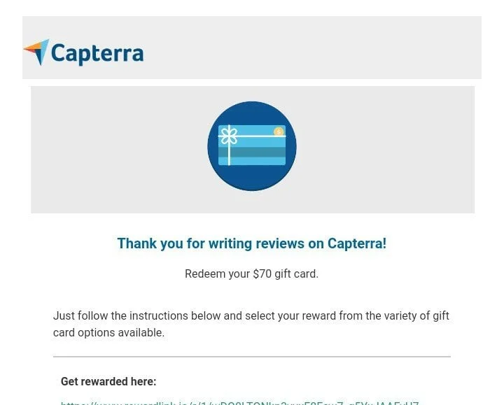Capterra reviews; earn upto $150 reviewing the products you use 5 capterra payment proof