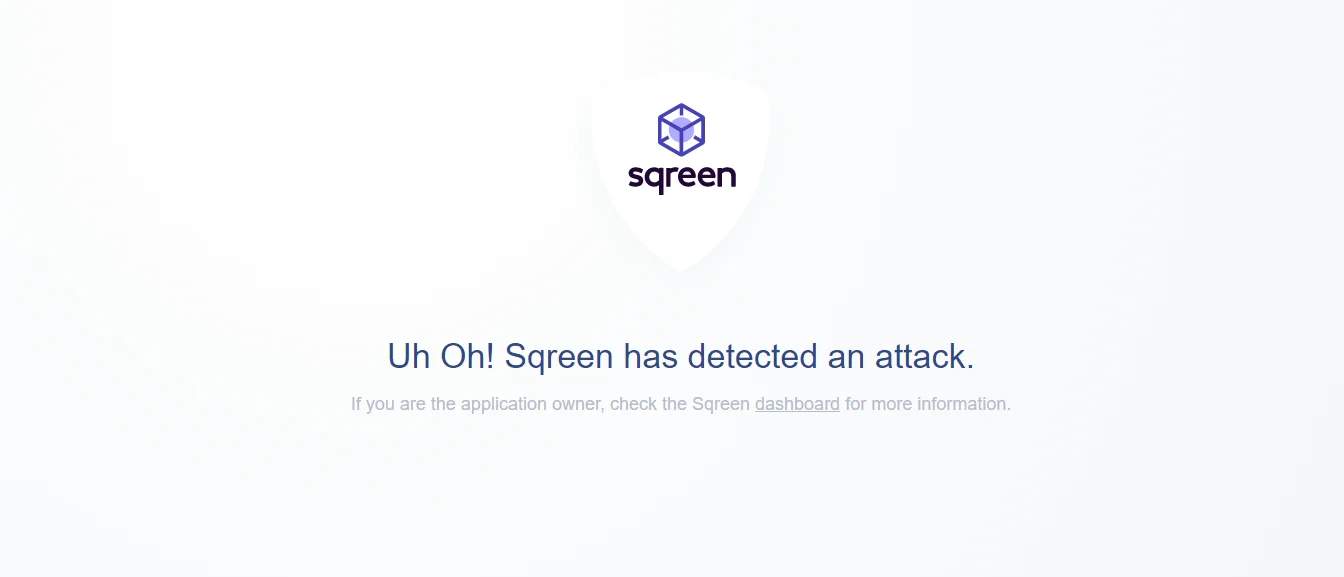 Resondent error page