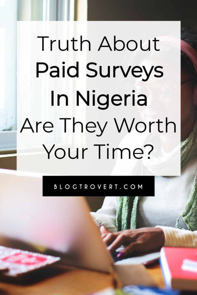 Paid survey sites in Nigeria