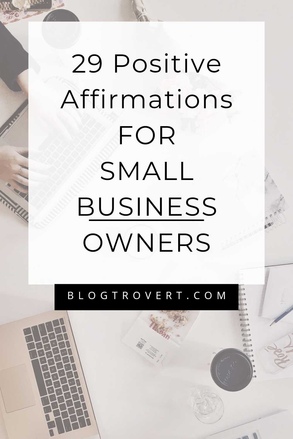 Affirmations for business owners